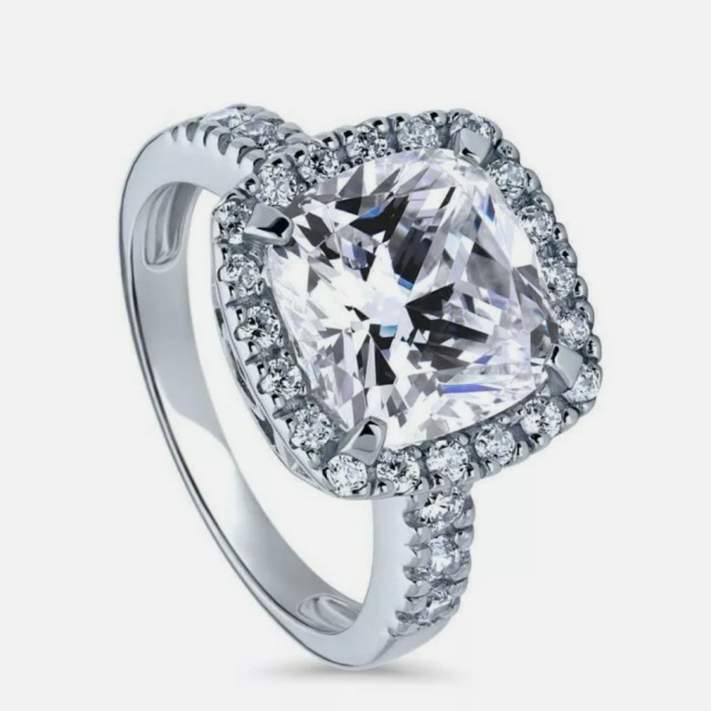 NWOT Berricle Cubic Zirconia Engagement Ring 7